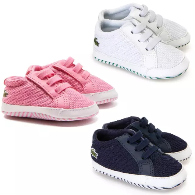 Lacoste L.12.12 Crib 318 1 Unisex Krabbelschuhe Lauflernschuhe Babyschuhe