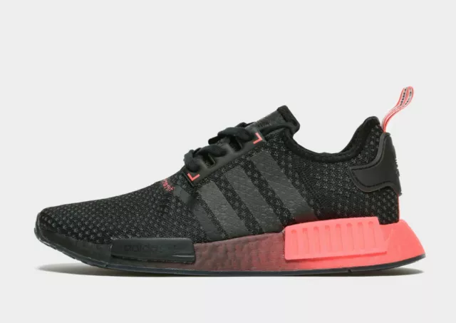 Adidas Originals nuovo di zecca r1 - Scarpe da ginnastica da uomo (UK 8/EUR 42/US 8,5) nere/rosa nuovissima