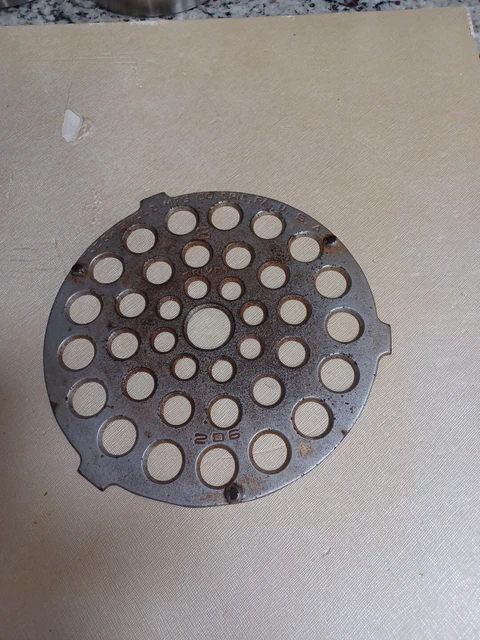 Vintage Griswold Cast Iron No. 8 Trivet 206 Erie PA USA Nickel Plate