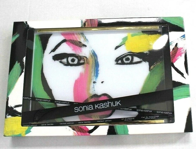 Sonia Kashuk Art of Beauty Linda Mason Vanity Tray Limited Edition Face Print