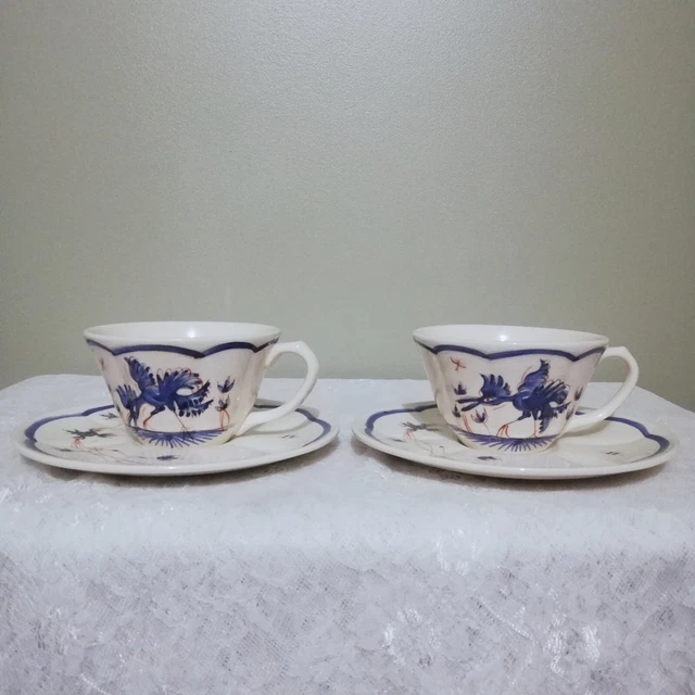Lot De 2 Tasses à Café Proceram – Vert – Céramique 200ml