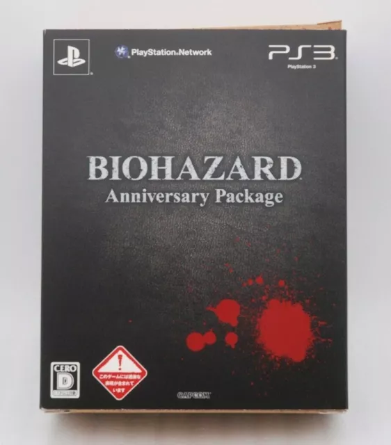 [Open Box] PS3 BIOHAZARD Anniversary Package Japan import Resident Evil Capcom