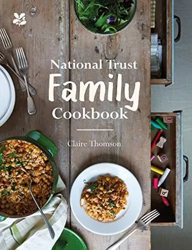 National Trust Family Cookbook (National Trust Food) by Claire Thomson Book The