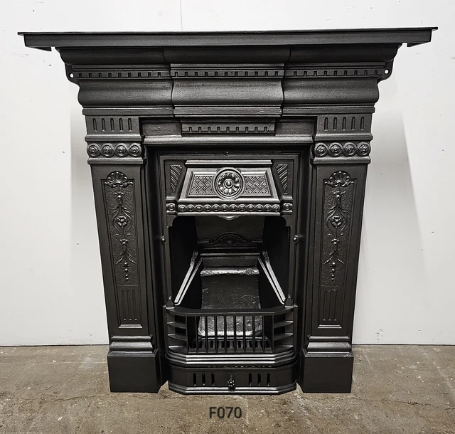 VICTORIAN CAST IRON Fireplace - Fully restored - delivery available ...