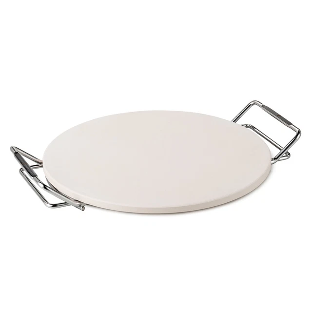 Flash Pizzastein Einsatz Schamottstein für Grillsystem Grill System Rund Ø 30 cm