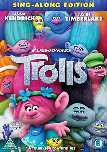 Trolls Sing-Along Edition Anna Kendrick Justin Timberlake Dreamworks New Sealed