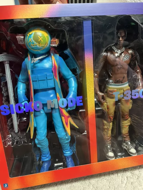 Travis Scott Cactus Jack Fortnite 12 Action Figure Duo Set - US