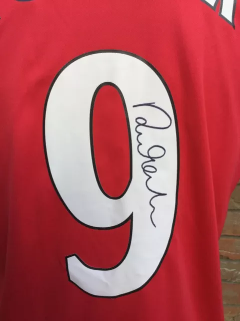 Robbie Fowler Hand Signed Liverpool Fc Shirt 2000 - 01  “Treble Winning Season” 3