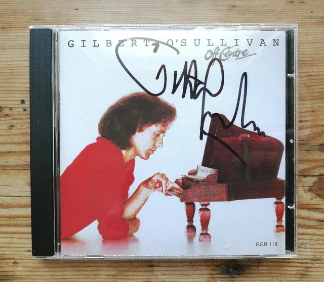 ** Gilbert O'sullivan Signed Cd - Off Centre **
