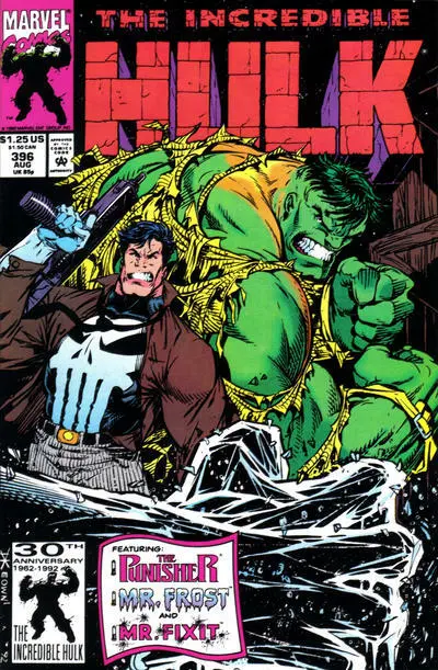 Incredible Hulk, The #396 Marvel Comics August Aug 1992 VFNM