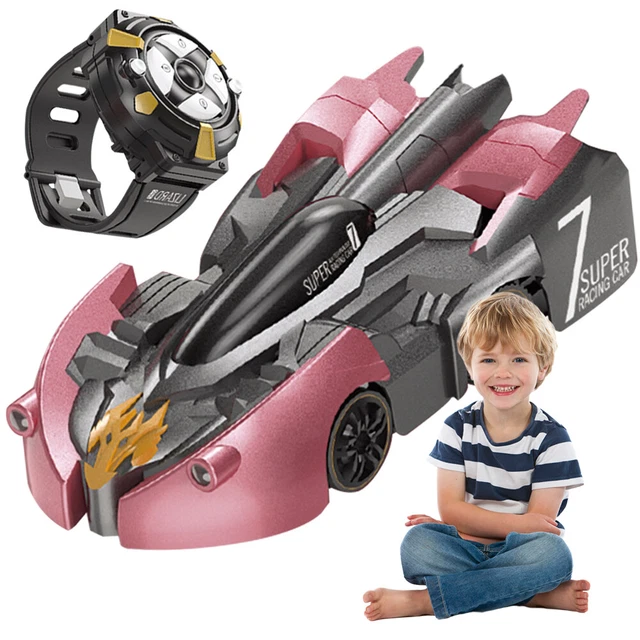 WALL CLIMBING RC Car with Watch Remote Control USB Rechargeable Car Toy ...