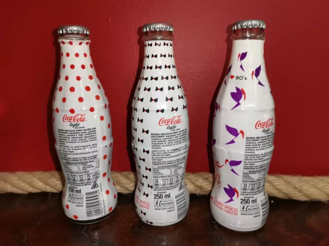 Coca cola Marc Jacobs 3 bottiglie 250ml Italia piene 3