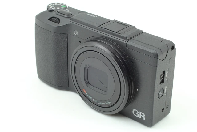 [MINT in Box] RICOH GR II 16.2MP Digital Compact Camera Black From JAPAN 4