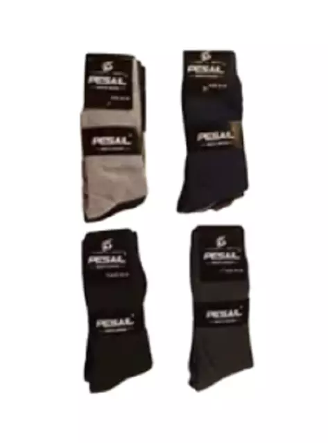 Pesail Lot 12 Paires Chaussettes Homme,Chaussette Coton Multicolorem