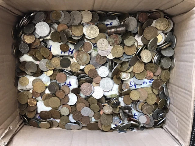 Ca. 8 kg Kilogramm Alte Münzen  Lot Konvolut