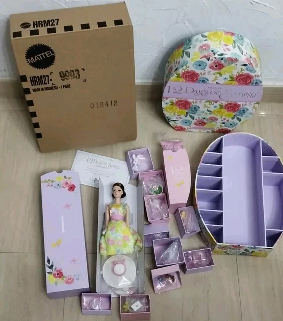 Barbie Signature 12 Days of Spring Doll Mattel Easter