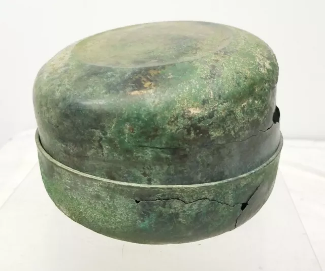 Antique Early Antiquity Covered Bronze Box Excavated Japanese Greco-Roman 2