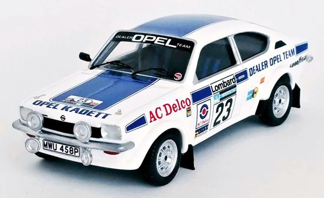 Opel Kadett C GTE 3 Rallye du Portugal 1976 Rohrl - Billstam Trofeu