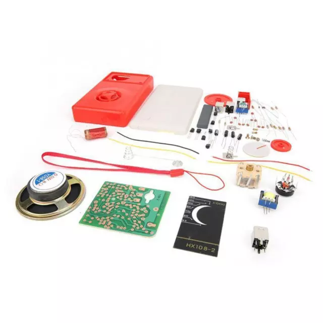 1 set 7 tubi radio elettronica AM HX108-2 kit fai da te kit elettronico apprendimento L3E4