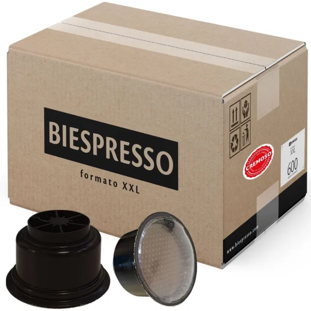 600 Capsule Cialde caffe compatibili CAFFITALY Miscela Cremoso FORMATO XXL