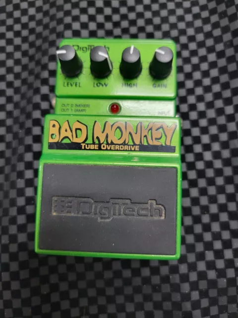 Digitech DBM Bad Monkey Tube Overdrive Guitar Pedal