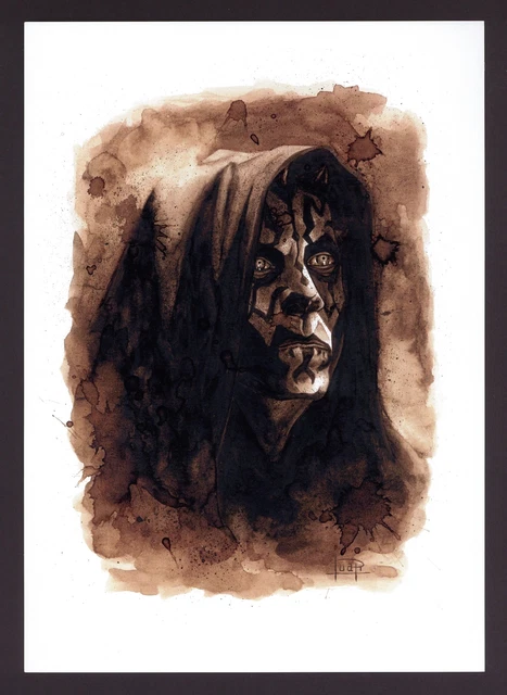 Darth Maul Print by Juapi