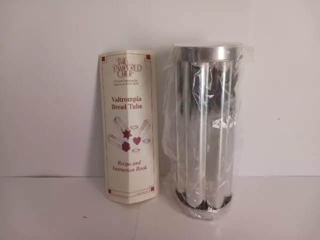 PAMPERED CHEF Valtrompia Bread Tube Flower #1550 Holiday Baking Kitchen