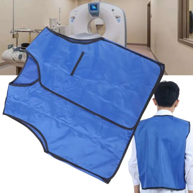 X-Ray Protection Protective Lead Medical Protective Vest 0.5mmpb Blue New