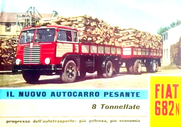 FIAT 682 N, autocarro