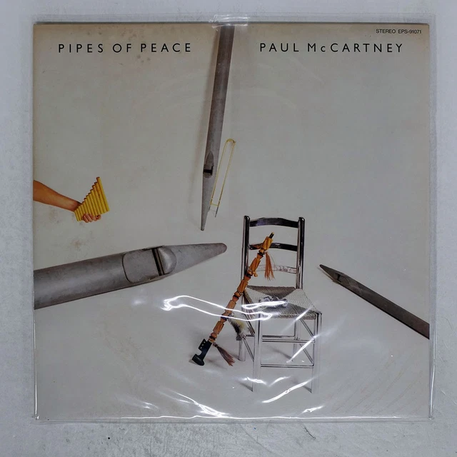 PAUL MCCARTNEY PIPES Of Peace LP Parlophone PCTC1652301 EX