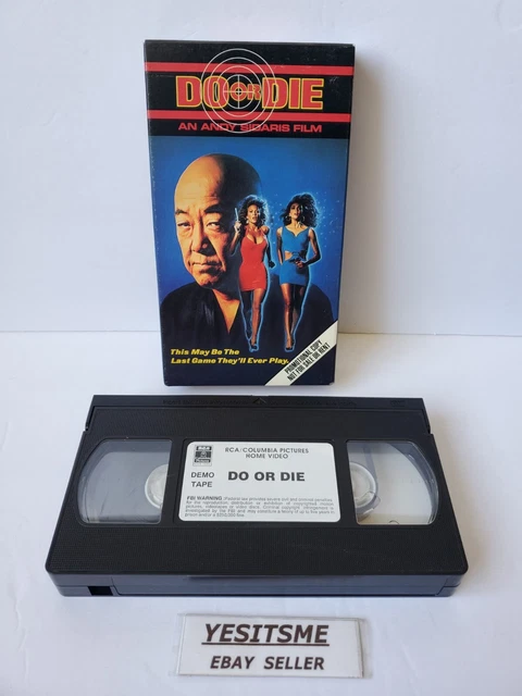 DO OR DIE: An Andy Sidaris Film (1991, VHS) - Pat Morita - PROMOTIONAL