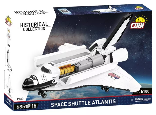 Cobi 1930 Space Shuttle Atlantis Historical Collection