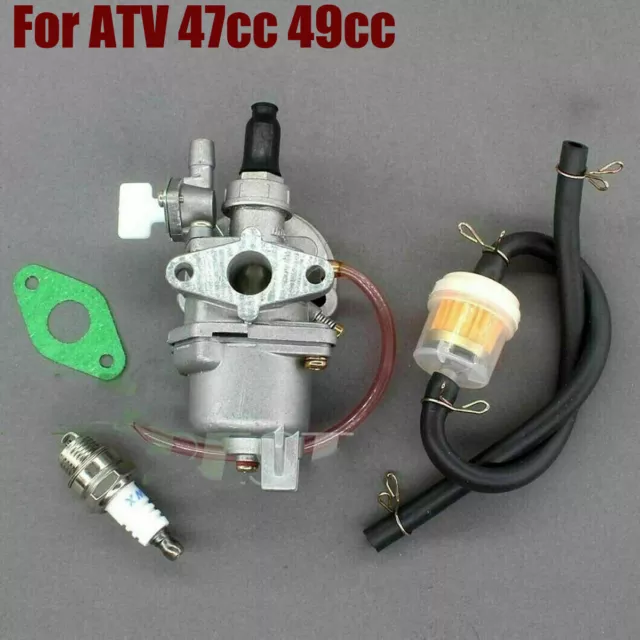 For 47 49cc Mini Moto ATV Quad Dirt Bike Carburetor Carburettor Carb Air Filter