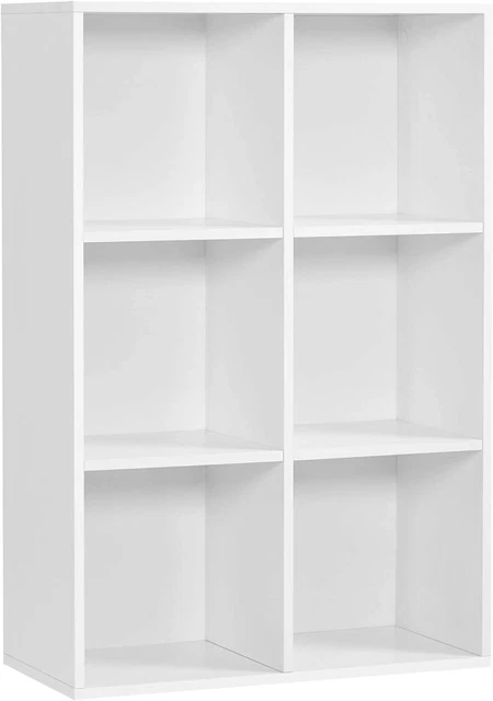 SONGMICS LIBRERIA Scaffale Mobiletto Armadietto Mobile in Legno