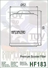 Rock Oil Motorcycle 2x1L and Hiflo Oil Filter Kit -Aprilia 125 Sport City 04-09 2