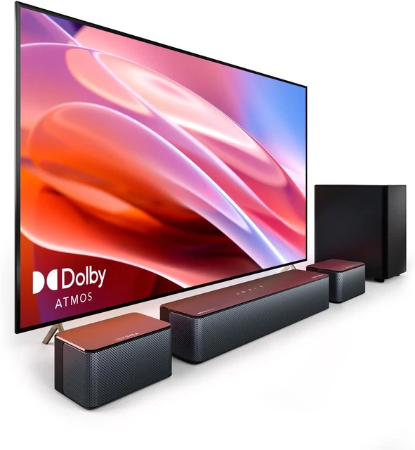 ULTIMEA 5.1 DOLBY Atmos Soundbar, 3D Surround Sound System Soundbar Für ...