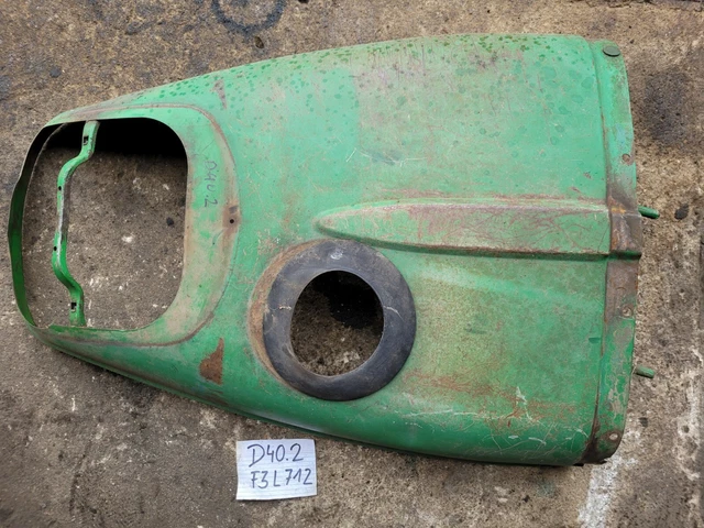 Deutz D40.2 F3L712 Tankabdeckung Haube Blechhaube Motorhaube Abdeckung