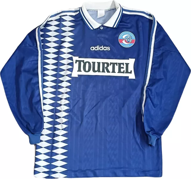 MAGLIA SHIRT MAILLOT ADIDASS tasbourg Strasburgo Tourtel 1993