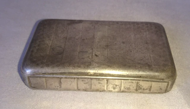 ANCIENNE BELLE BOITE TABAC TABATIERE en VERMEIL 19 siecles 3 poincons EUR 30,00 - PicClick FR