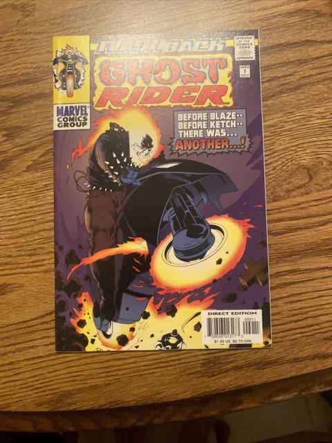 Ghost Rider #-1 Minus 1 Flashback Ember Blaze Ketch Marvel Comics 1997 NM- HTF