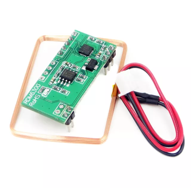 RDM6300 125K EM4100 RFID Reader Module UART Output PEID Card Read RF Module DIY