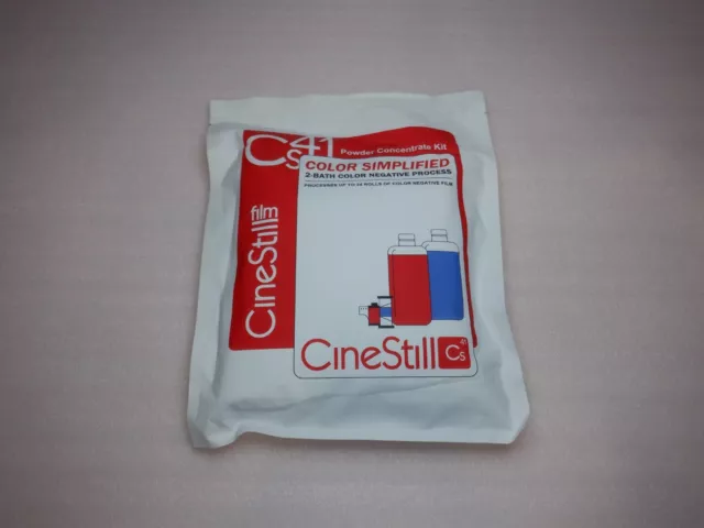 Kit De Concentrado De Polvo De Proceso Negativo De 2 Baños Cinestill Cs41