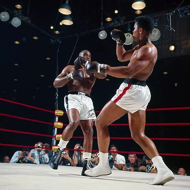 WORLD HEAVYWEIGHT TITLE Muhammad Ali V Sonny Liston 1964 Old Boxing ...