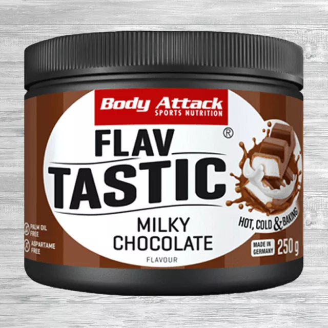 Body Attack Flav Tastic 250g Dose 73,96 €/kg Geschmackspulver Flavor Aroma