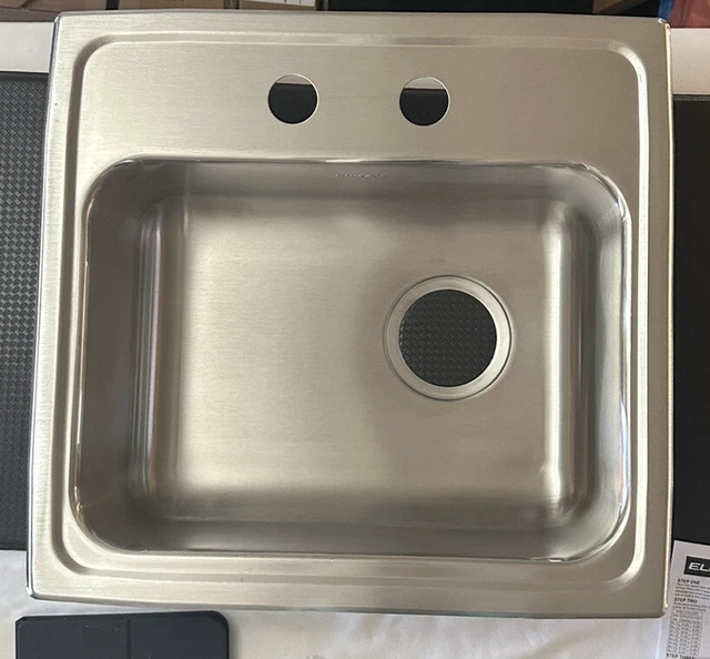 Elkay LRAD191865R2 Utility Sink Lustertone Retail Price $156