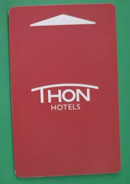 BELGIUM Thon Hotel EU City of Brussels room key card