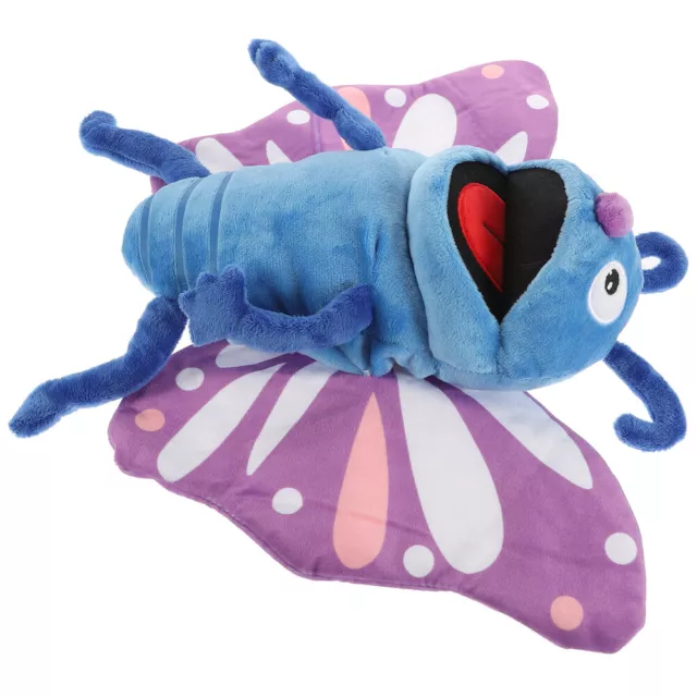 Butterfly Hand Puppet Cotton Child Storytelling Animal Funny
