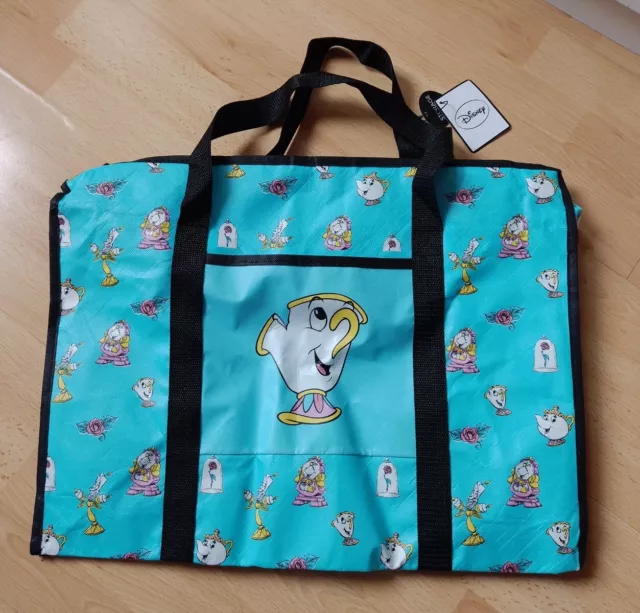 Disney Die Schöne und das Biest Tassilo Einkaufstasche Shopper PRIMARK NEU XXL