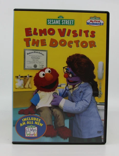(未使用･未開封品)Elmo Visits the Doctor [DVD] Amazon.com: Sesame Street: Elmo Visits the Doctor : 電影和電視