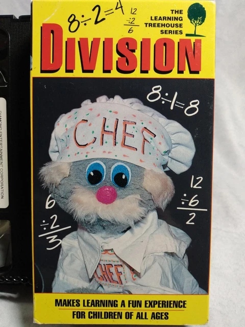 THE LEARNING TREEHOUSE Series: Division VHS For Children of All Ages £6 ...
